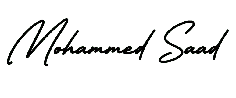 Mohammed Saad signature